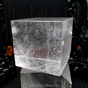 Cubo di Cristallo di Quarzo <span class=keywords><strong>Naturale</strong></span> Intagliato a Mano di Alta Qualità per Decorazione Casa - Product Image 4