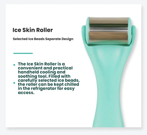Offre Spéciale : Rouleau de Massage Facial en Métal Glacé, Outil Rafraîchissant en Acier Inoxydable, <span class=keywords><strong>Dermaroller</strong></span> Anti-Rides, Kit de Beauté Faciale pour Salon - Product Image 5