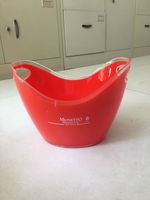 Seau à glace Champagne Brandy Barre ovale en plastique personnalisée Mini carton acrylique Seaux, glacières et supports modernes à la mode Bière fraîche