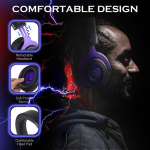 <span class=keywords><strong>Casque</strong></span> <span class=keywords><strong>filaire</strong></span> EKSA E900, <span class=keywords><strong>casque</strong></span> de jeu stéréo avec micro, PC, <span class=keywords><strong>casque</strong></span> de jeu 3,5 mm, microphone à réduction de bruit active - Product Image 5