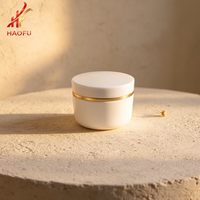 Pot vide en plastique PP personnalisé OEM/OED de 10g avec bouchon à vis pour gel de construction, pot rond pour crème capillaire et cosmétique