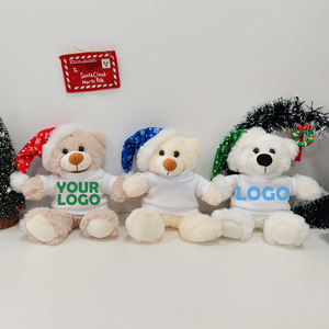 TシャツTシャツ<span class=keywords><strong>3</strong></span>色DIYクリスマスギフト用OEM ODM PPコットン充填スーパーソフトぬいぐるみ - Product Image 4