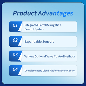 Ticari tarım için programlanabilir sulama sistemi nem sensörü kullanarak 10 inç dokunmatik ekran App kontrol sulama - Product Image 6
