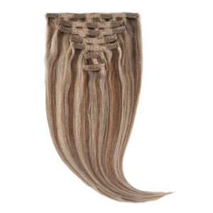 Extensiones de Cabello Humano Virgen 100% KSWIGS, Lisas, Venta Directa de Fábrica, Alta Calidad, Extensiones de Cabello con Clip para Salón - Product Image 1