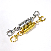 Fermoirs mousquetons en acier inoxydable 304 et anneaux de jonction dorés pour la fabrication de bijoux DIY (bracelets et colliers)