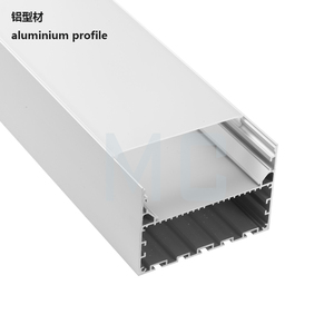 Perfil de LED de 100 mm x 70 mm de Ancho, Tiras de LED de PVC <span class=keywords><strong>Felix</strong></span>, Extrusión de Aluminio, Listón de Luz Lineal - Product Image 1