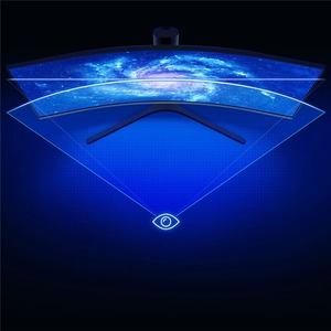 Moniteur de jeu incurvé Mi Surface 34 pouces 2K 144Hz, écran grand format à taux de rafraîchissement élevé, moniteur d'affichage pour ordinateur de bureau, écran LCD - Product Image 5