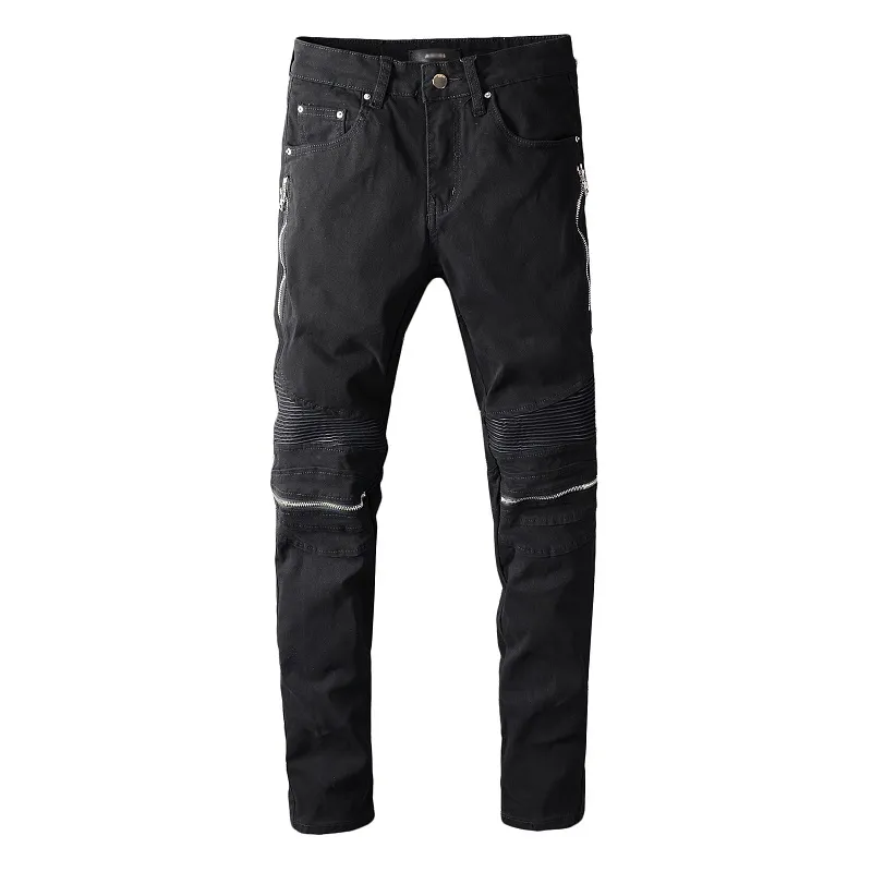 Calça jeans masculina estilo italiano, moderna, para jovens, para homens, retrô, vintage, destruído