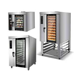 Mostrador eléctrico <span class=keywords><strong>de</strong></span> <span class=keywords><strong>gas</strong></span> comercial barato <span class=keywords><strong>de</strong></span> calidad, Horno <span class=keywords><strong>de</strong></span> convección inoxidable <span class=keywords><strong>de</strong></span> alta eficiencia para hornear 60x40 sartén 10 5 bandejas con vapor - Product Image 1