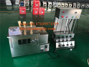 Small Shop Pizza Cone Rotary Oven/ Cheese Pizza Cone <strong>Making</strong> <strong>Machine</strong>/ <strong>Ice</strong> <strong>Cream</strong> Pizza Cone <strong>Machine</strong> Line - Product Image 6