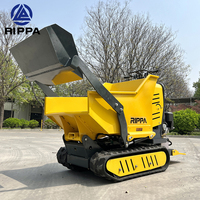 Rippa 500kg 2 טון דיזל הידראולי סורק קטן מיני משליך