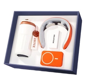 Best Selling Product 2025 Electronic Gadgets Vacuum Mug Neck Massager Neck Fan Electronic Items Souvenirs Corporate Gift Sets