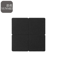 Pads de protection pour meubles en EVA antidérapants, auto-adhésifs, à surface gaufrée effet diamant, styles variés, résistants aux rayures