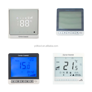 온도 조절기 기계식 유선 난방 냉각 220V LCD 디스플레이 OEM/ODM 가정 병원 HVAC 온도 컨트롤러 AC 3 단 모터 - Product Image 5