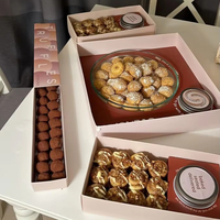 Boîtes à dattes arabes uniques et luxueuses en papier pour le Ramadan
