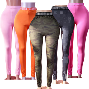 G04451C 2026 Été Vente Flash <span class=keywords><strong>Pantalon</strong></span> Imprimé <span class=keywords><strong>Femme</strong></span> - Product Image 1