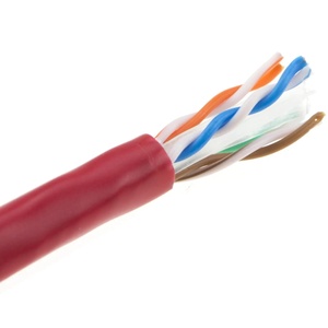 <span class=keywords><strong>CAT6A</strong></span> U/UTP 23AWG 0,57mm <span class=keywords><strong>Cable</strong></span> <span class=keywords><strong>de</strong></span> chaqueta <span class=keywords><strong>de</strong></span> PVC rojo para transmisión <span class=keywords><strong>de</strong></span> datos <span class=keywords><strong>de</strong></span> 10Gbps - Product Image 4