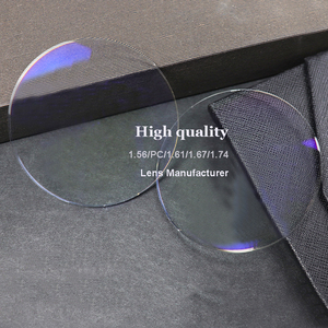 Precio de descuento al contado de fábrica, única lente de visión, índice 1,56, revestimiento HMC, lente acabada, fabricación de lentes ópticas - Product Image 2