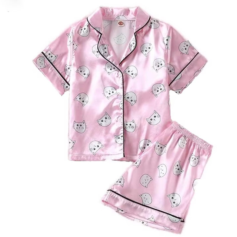 Custom Kids Pajama Set Girl Pajama
