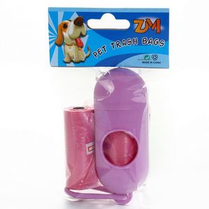 Distributeur de sacs à déjections canines portable OEM/ODM, écologique, avec sacs anti-odeurs robustes en plastique et silicone - Product Image 3