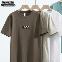 T-shirt Homme Oversize en Coton Respirant 100% Personnalisable avec Logo Imprimé Sérigraphie Haute Qualité – Vente en Gros OEM/ODM