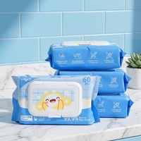 Fabricant de lingettes humides personnalisées biodégradables et jetables dans les toilettes, lingettes humides douces sans alcool pour la maison, non tissées