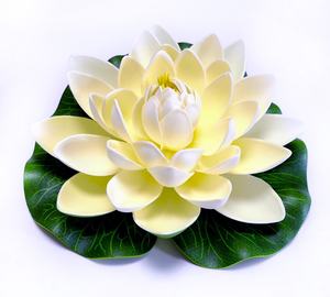 Lotus artificiel en EVA en gros, plante artificielle pour décoration de mariage et fournitures, ornement pour scène aquatique et piscine - Product Image 4