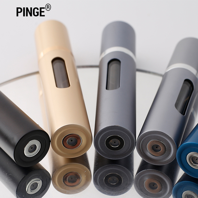 Perfume Travel Refillable Mini Spray Bottles10ml Heavy Base Cylinder Bottom Refill Atomizer 3 5 6 8 10mls