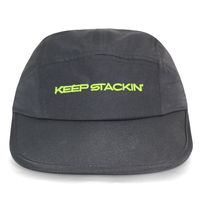 Casquettes HS31 en gros unisexe streetwear personnalisées avec logo brodé, légères, 5 panneaux, à fermeture snapback, pour la course, le surf et le camping