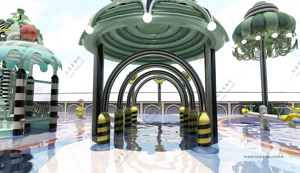 <span class=keywords><strong>2025</strong></span> sáng tạo công viên nước công nghệ PE sợi thủy tinh Nước Slide tương tác chơi Tính năng lười biếng sông sóng thiết bị hồ bơi - Product Image 3