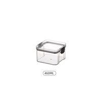 Scellé PET de Qualité Alimentaire Transparent Hermétique 460ml Canette Chauffante Grain Cuisine Boîtes De Rangement Boîte Collations Stockage Sec Du Thé