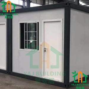 Maison conteneur de luxe 20 pieds, maisonnette préfabriquée, bureau modulaire, <span class=keywords><strong>boutique</strong></span> contemporaine, maison mobile 40 pieds à installation rapide - Product Image 2
