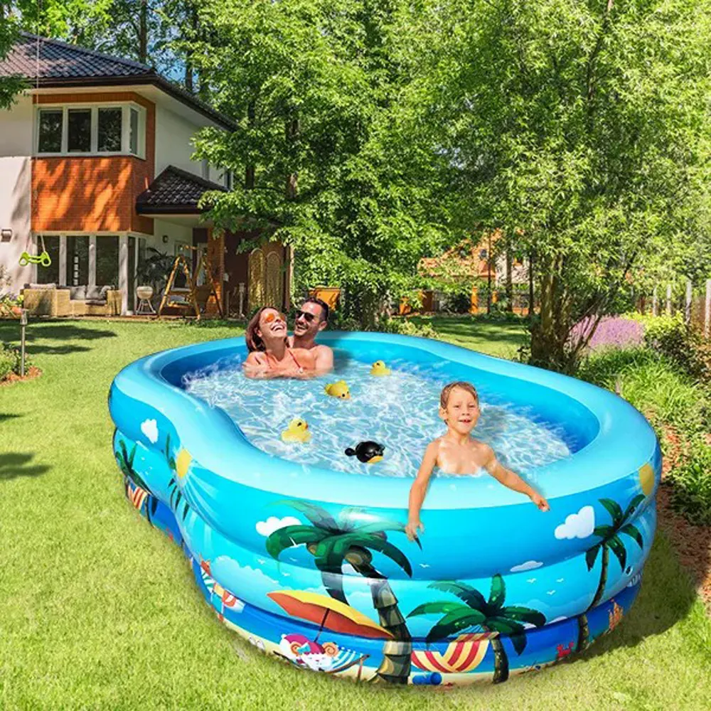 Josen kids outdoor albercas piscina inflable swim pool Baby swimming pool baby tummy time camastros de playa paraエクステリア