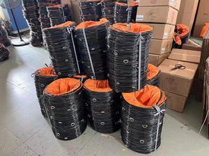 <span class=keywords><strong>PL</strong></span> 6-24 Zoll 5/10 Meter PVC flexibler Kanal luft schlauch Nylon rohr für Lüftungs ventilator Axial ventilator - Product Image 5