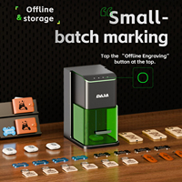Macchine per incisione laser portatili mini DAJA C1 Ultra 5W/10W di successo per legno, pelle, foglie, bottiglie di profumo e metallo