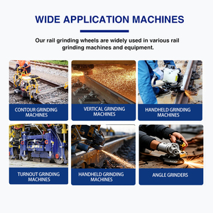 <span class=keywords><strong>Meule</strong></span> <span class=keywords><strong>de</strong></span> profilage pour rail en aluminium oxydé, <span class=keywords><strong>meule</strong></span> pour voie ferrée, compatible avec les machines <span class=keywords><strong>de</strong></span> rectification Loram Harsco Speno - Product Image 5