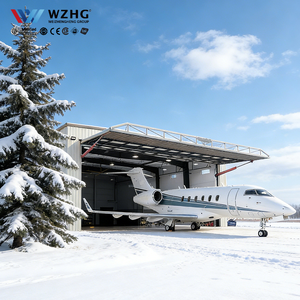 Hangar d'aviation en acier H-galvanisé pour l'aviation commerciale - Product Image 1