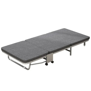 <span class=keywords><strong>Lit</strong></span> pliant de <span class=keywords><strong>bureau</strong></span> individuel, <span class=keywords><strong>lit</strong></span> pliant à trois volets pour la pause déjeuner et la sieste - Product Image 6