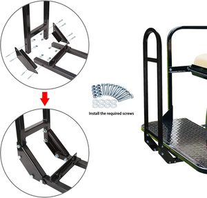 Barre de sécurité pour siège arrière, chariot de Golf, convient à EZGO Club, voiture Yamaha, ajouter la sécurité à vos passager arrière - Product Image 3
