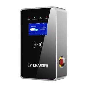 Wall Mounted Charger with 1 year warranty install car cost 7KW mobile electric pile charging stations trailer