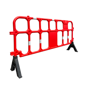 Barrera de Seguridad de Plástico Moldeado por Soplado de 2100 mm, Barrera de Plástico Temporal para Control de Multitudes en Obras de Construcción, Valla de Plástico HDPE - Product Image 5