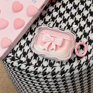 3D ผูกโบว์เหมาะสำหรับเคส airpods สำหรับ airpods Pro เคสกันกระแทกสำหรับ airpods 2เคสหูฟังไร้สาย - Product Image 6