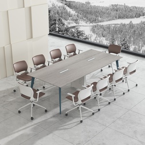 <b>Office</b> Furniture Wooden Meeting Room Conference <b>Table</b> - Product Image 1
