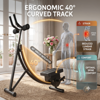 Appareil de fitness abdominal pliable pour femmes, équipement de musculation abdominale à domicile pour entraînement complet du tronc