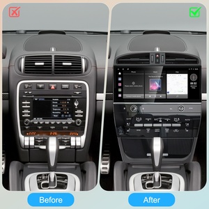 Navihua 12.3" Car Android Player for Porsche Cayenne 2003 2009 Multimedia Player Auto Head Unit <b>Monitor</b> GPS Navigation <b>Screen</b> - Product Image 4