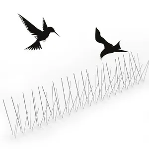 Qiao Liang professionale flessibile Anti Bird Control Pigeon Spike Live Bird Trap acciaio inossidabile anti spikes