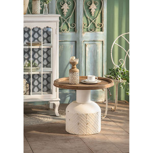 Thiết Kế Mới Đồ Nội Thất Gia Đình Thủ Công Cổ Điển Có Thể Tháo Rời Bàn Trà Gỗ Linh Sam Top <span class=keywords><strong>End</strong></span> Side Thổ Nhĩ Kỳ Bàn Cà Phê Với Sắt Cơ Sở - Product Image 6