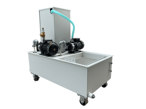 Sistema de Bomba de Fluido para Máquinas EDM con Motores Dobles y Tanque de Filtración para un Funcionamiento de Bajo Mantenimiento - Product Image 1