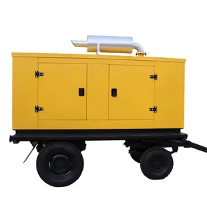 Standby Trailer Type 300kw 400kw 500kw 600kw Diesel Generator Power Met Cummins Mtu Motor