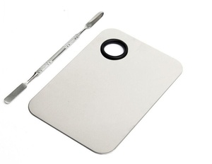 Paleta de mezcla de maquillaje cosmético, espátula - Product Image 1